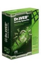 Dr. Web® Security Space PRO, картонная упаковка, на 24 месяцa,  на 2 ПК